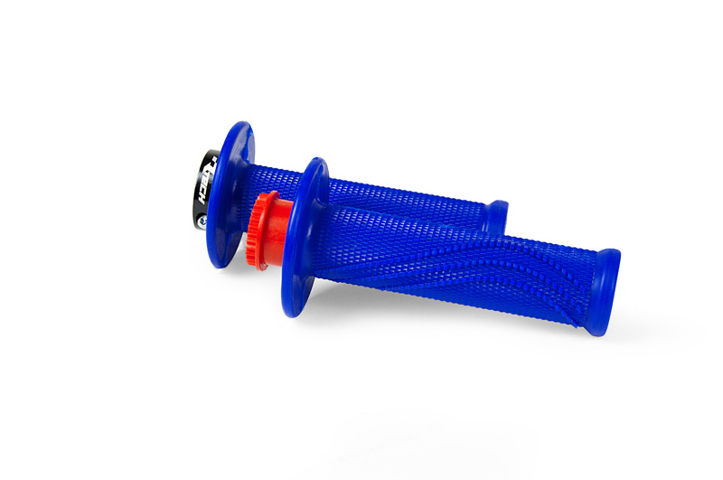 Ручки на руль RTech R-MPRBL000020 R20 LOCK-ON синие