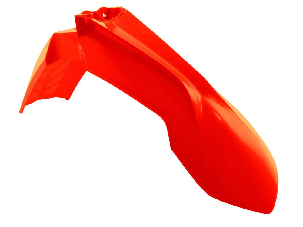 Крыло переднее RTech R-PAKTMAN9913 KTM SX/SXF125-450 13-15 # SX250 13-16 # EXC-EXCF 14-16 вентилируемое оранжевое неон
