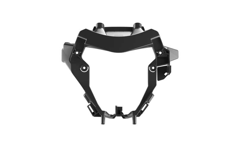 Пластик фары EXC/EXCF/XC-W150-500 24 чёрный RTech R-MASKKTMNR3B
