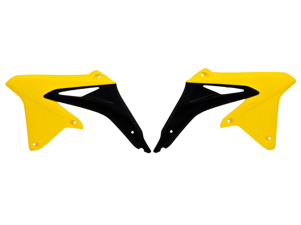 Боковины радиатора RMZ450 08-17 # RMX450Z 10-19 желто-черные