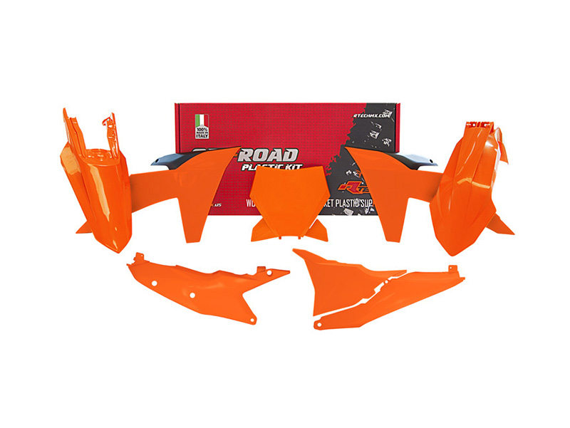 Комплект пластика RTech R-KITKTM-AR0-023 KTM SX125-300 23-24 оранжево-черный