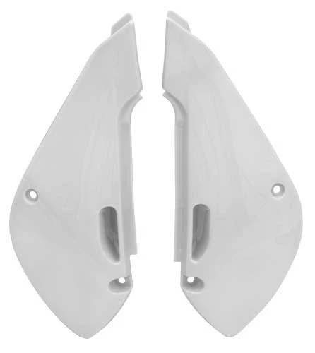 Боковины задние KX65 01-23 # KLX110 02-09 # RM65 03-06 # DRZ110 белые