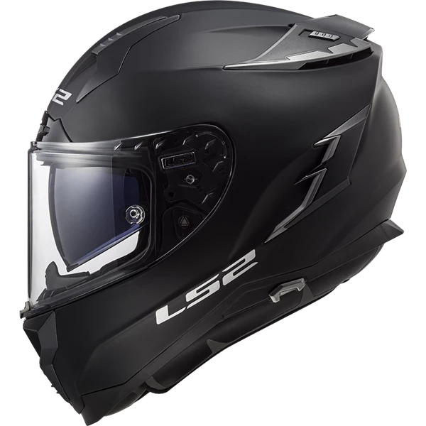 Мотошлем LS2 FF327 CHALLENGER чёрный матовый XL
