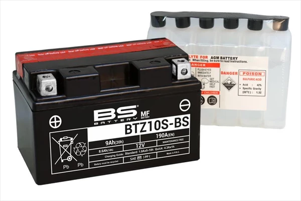 Аккумулятор BS-Battery BTZ10S-BS/YTZ10S-BS