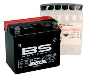 Аккумулятор BS-Battery BTZ7S-BS/YTZ7S-BS