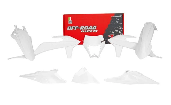 Комплект пластика RTech R-KITKTM-BN0-520 KTM EXC/EXCF/XC-W/XCF-W125-500 20-23 белый