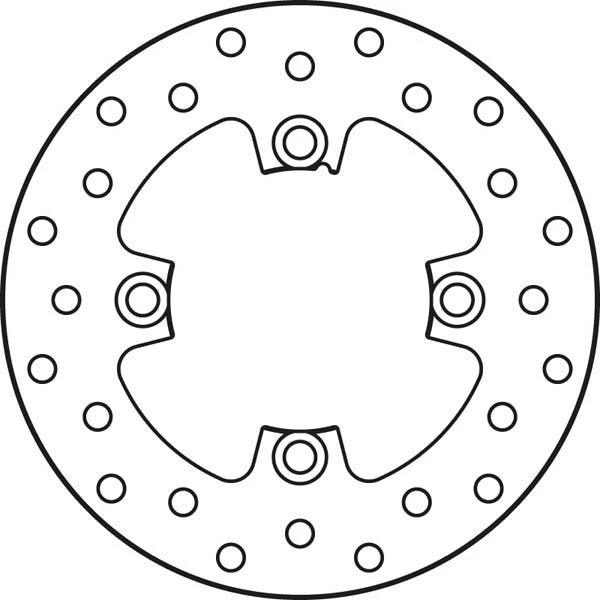 Диск тормозной задний GOLDfren 1215R3 Kawasaki KX65 / Suzuki RM65