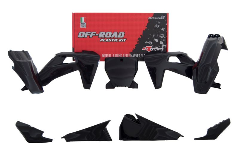 Комплект пластика RTech R-KITHSQ-NR0-599 Husqvarna TC-FC125-450 19-20 # FC450RE 18-22 # TX-FX300-450 19-22 черный