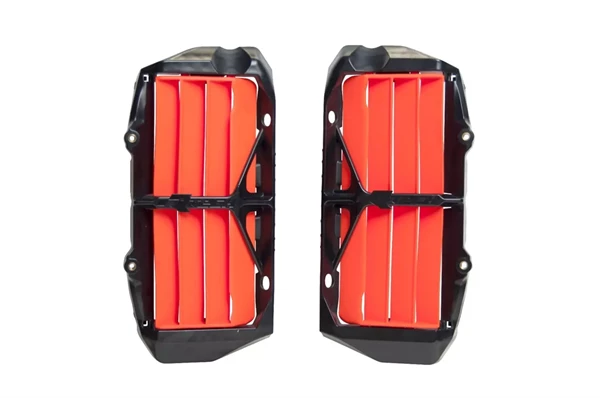 Решетка радиатора увеличенная SX125-250/SXF250-450/XC250-450 19-23 # EXC/EXCF150-500 20-23 оранжевая