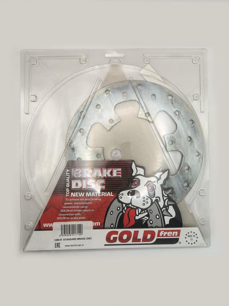 Диск тормозной задний GOLDfren 1200R Kawasaki KX125 / KDX200 / KX250 / KLX300-650 / KX500