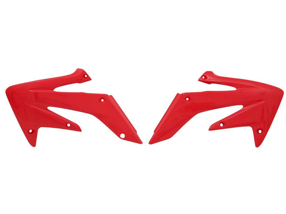 Боковины радиатора CRF250 04-09 # CRF250X 04-19 красные