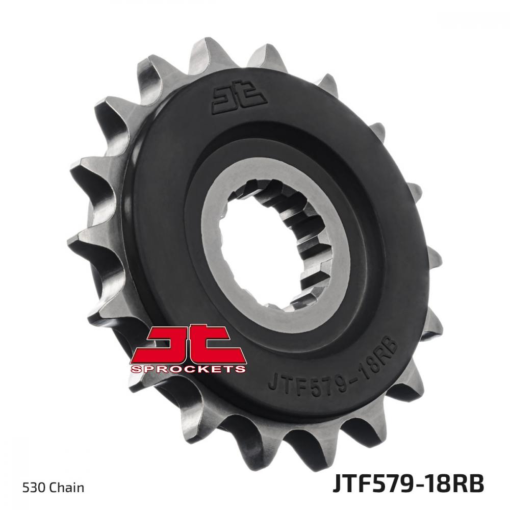 Фото Звезда ведущая JTF579 18RB, 18 зубьев, с резиновым демпфером — купить в LuckyFern