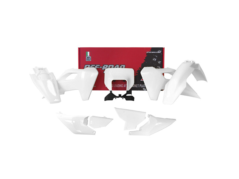 Комплект пластика RTech R-KITHSQ-BN0-724 TE/FE150-450 2024 белый