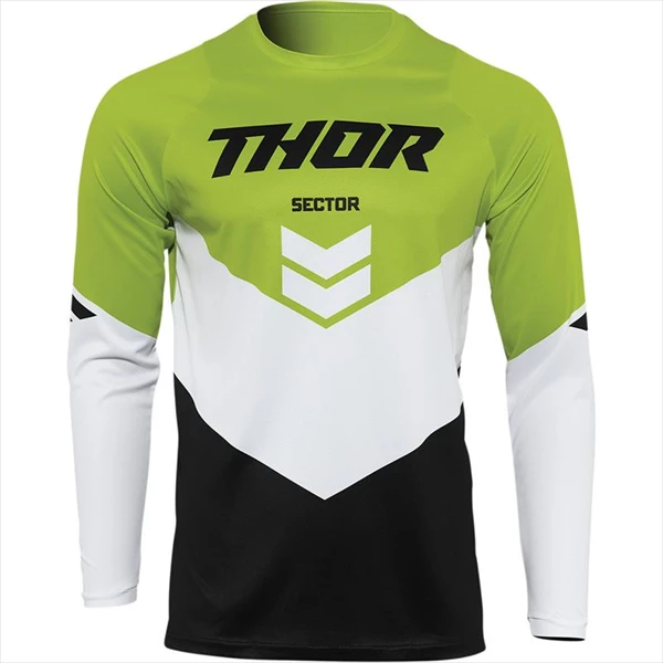 Мотомайка SECTOR CHEVRON Black/Green 4XL