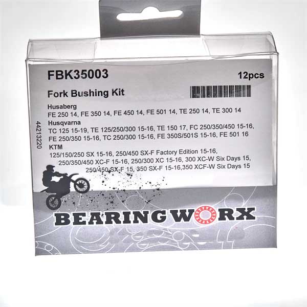 Комплект направляющих вилки SX/SXF 15-16, Husqvarna 15-16 (38-6122)