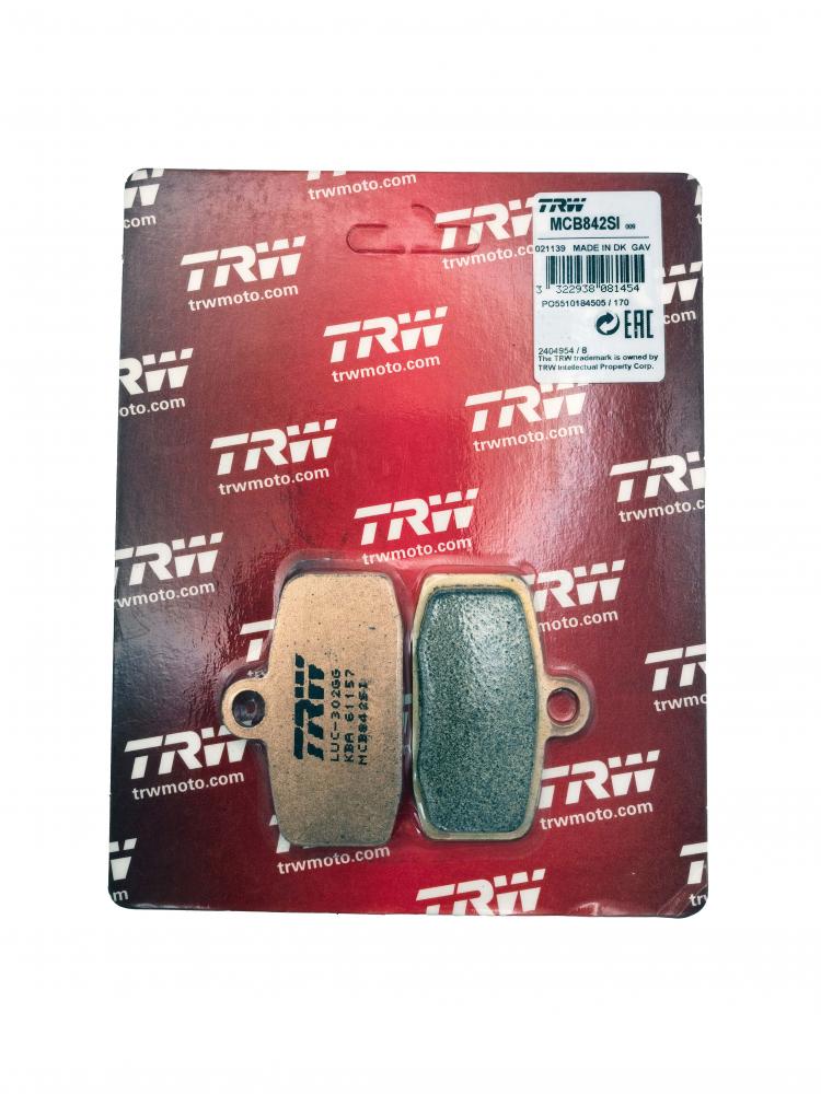 Фото Колодки тормозные дисковые TRW  MCB842SI — купить в LuckyFern