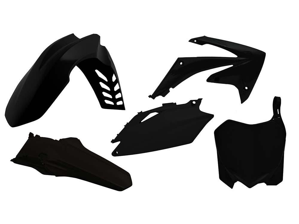 Комплект пластика RTech R-KITCRF-NR0-513 CRF450R 09-10 # CRF250R 10 # CRF450R (USA) 09-12 # CRF250R (USA) 10-13 черный