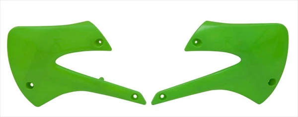 Боковины радиатора KX85 98-13 # KX100 04-13 зеленые