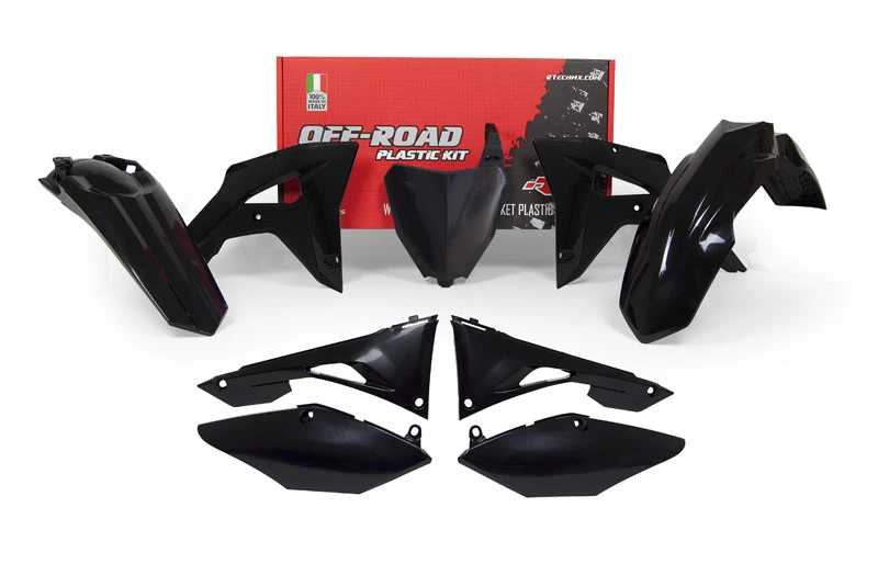 Комплект пластика RTech R-KITCRF-NR0-601 CRF250RX 19-21 # CRF450RX 19-20 черный