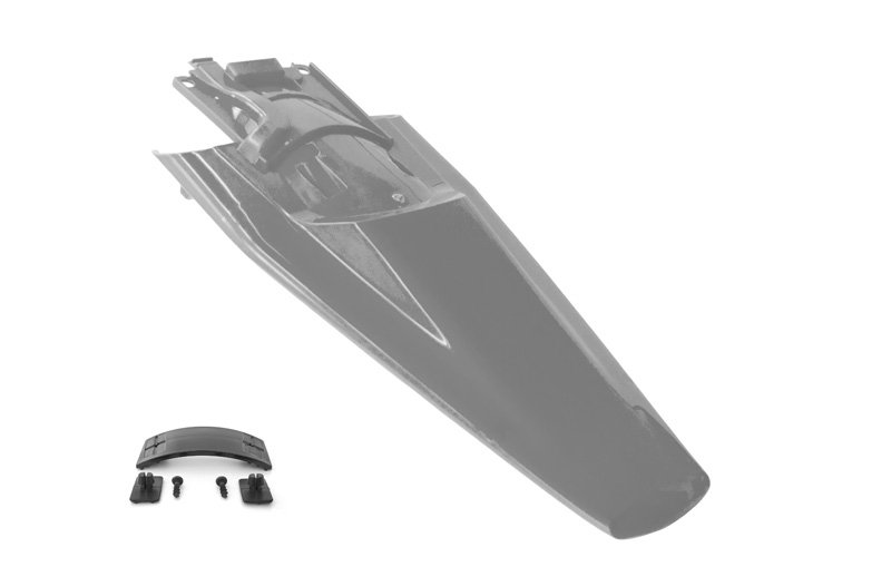 Крыло заднее HSQ TE-FE150-501 серое RTech R-PPHSQGR0024