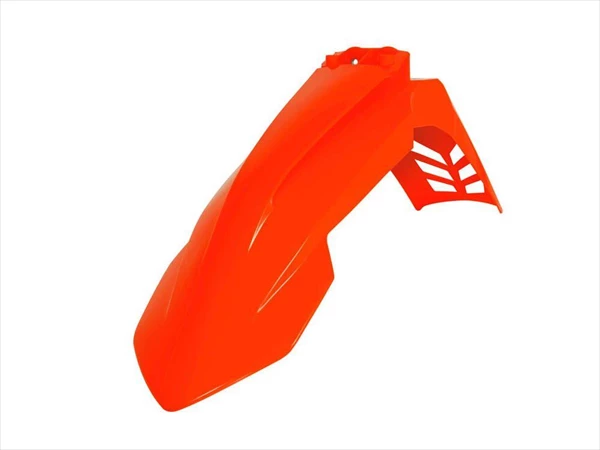 Крыло переднее SX125/SXF250-450 16-22 # EXC/EXCF/XC-W/XCF125-500 17-23 неон оранжевое вентилируемое