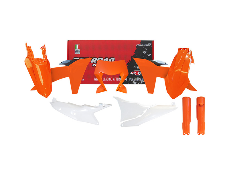 Комплект пластика RTech R-KITKTM-OEM-704 EXC/EXC-F/XC-W/XCF-W150-500 оранжево-чёрно-белый