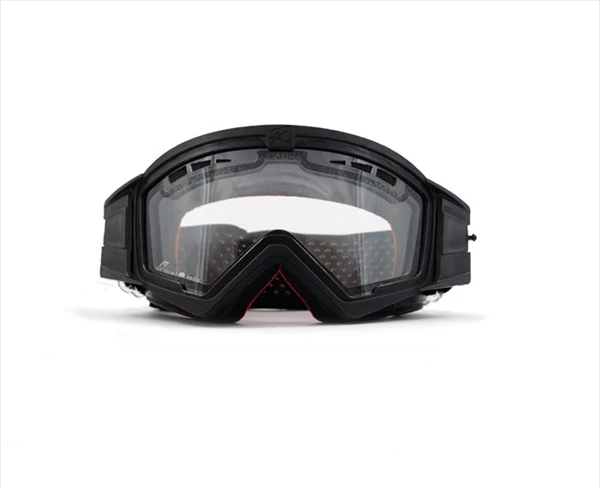 Кроссовые очки (маска) MUDMAX - BLACK / DOUBLE YELLOW VENTILATED LENS NO PINS