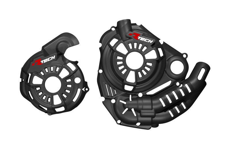 Защита крышек двигателя пластиковая RTech R-PRMT7NR0024 Yamaha Tenere 700 T7 19-24