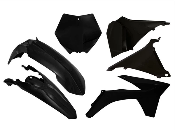 Комплект пластика RTech KTM SX 125-250 2011 черный