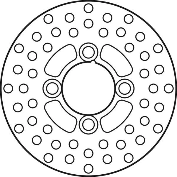 Диск тормозной передний GOLDfren 8301F Yamaha YFS200 Blaster / YFM250-350-660-700 Raptor / YFZ350 Banshee / YFZ450