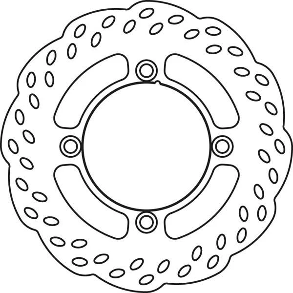 Диск тормозной задний GOLDfren 201-010R Honda CB250-500-750-900 / NSS125-250 Forza / XL600-700 / FJS400-600 / Cagiva