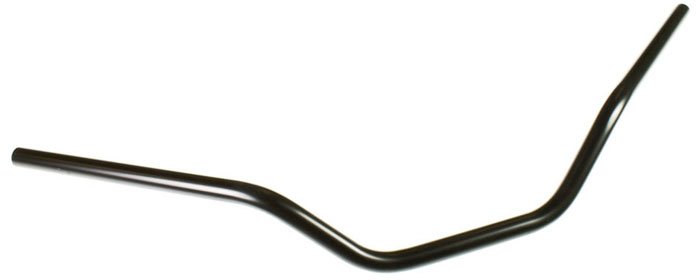 Руль стальной Classic High Black 22мм