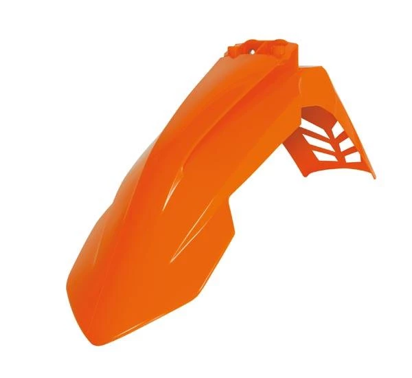 Крыло переднее KTM SX125/SXF250-450 16-22 # EXC/EXCF/XC-W/XCF-W125-500 17-23 вентилируемое оранжевое