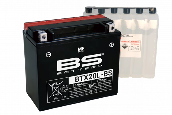 Аккумулятор BS-Battery BTX20L-BS/YTX20L-BS