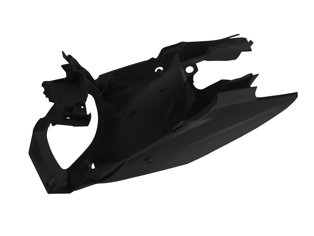 Боковины задние с корпусом возд. фильтра KTM SX/SXF 13-15 # SX250 13-16 # EXC-EXCF 12-16 черные