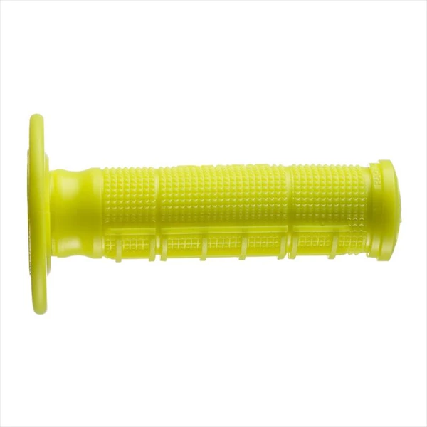 Ручки на руль (грипсы) ARIETE  02621/A-GF UNITY HALF WAFFLE YELLOW FLUO