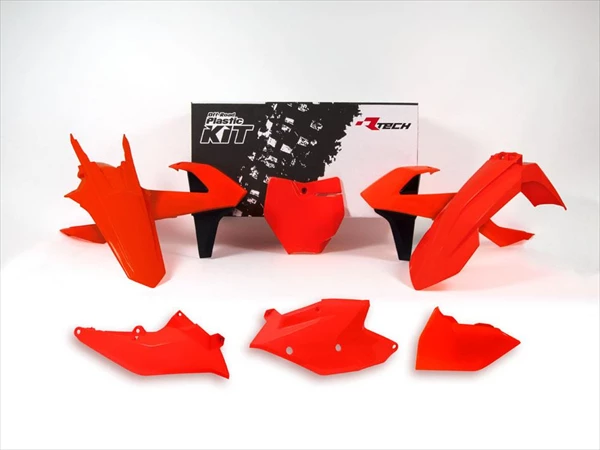 Комплект пластика RTech R-KITKTM-AN0-516 KTM SX125-150/SXF250-450 16-18 # SX250/XC-F/XC250-450 17-18 оранжевый неон