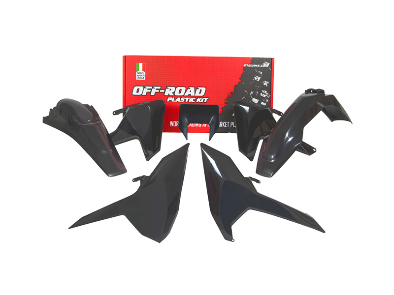 Комплект пластика RTech R-KITHSQ-NR0-517 Husqvarna TE-FE125-501/TX125-150 17-19 черный
