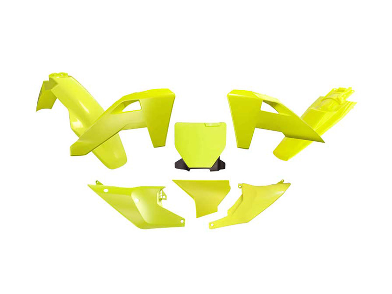 Комплект пластика RTech R-KITHSQ-GQ0-525 TC125-300 25 # FC250-450 FE 24-25 # TX-FX300-450 / FC250-450 25 желтый