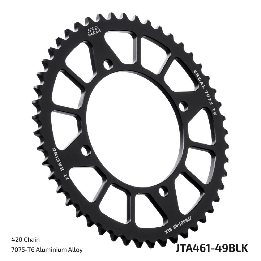 Фото Звезда ведомая алюминиевая JTA461 49BLK — купить в LuckyFern