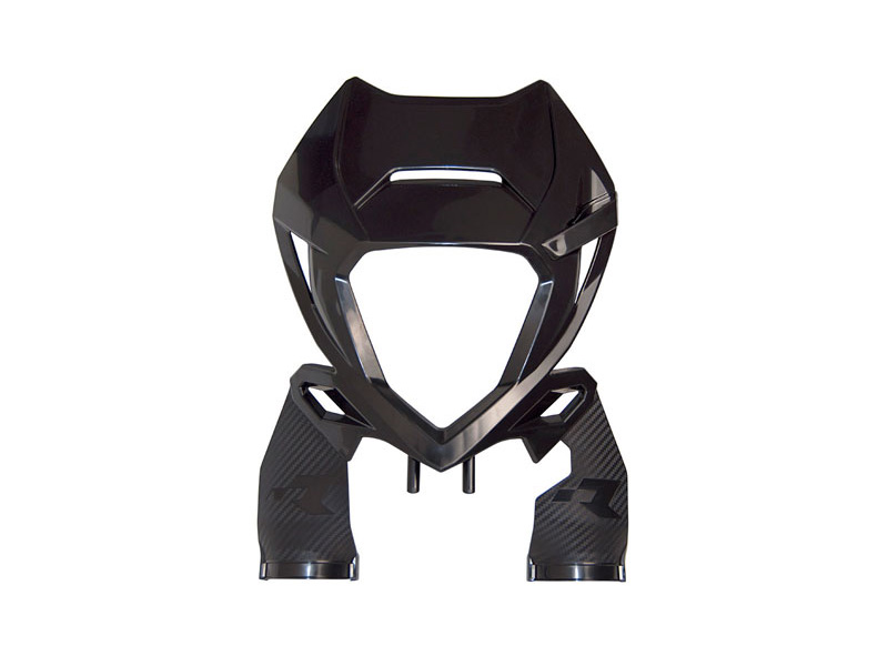 Пластик фары RTech R-MASKBETNR20 Beta RR 125-480 23-24 черный