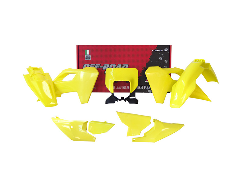 Комплект пластика RTech R-KITHSQ-GQ0-724 TE/FE150-450 2024 HSQ Lemon Yellow