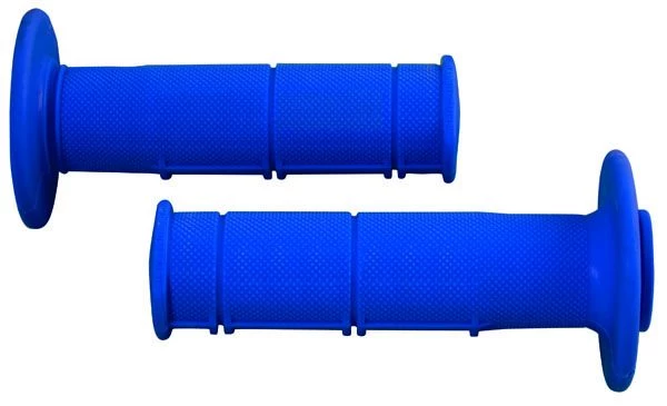 Ручки на руль (грипсы) Soft Grips 115мм синие Rtech R-MPR000BL014