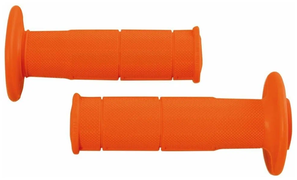 Ручки на руль (грипсы) Wave Soft Grips 115мм оранжевые Rtech R-MPRWAVEAR015