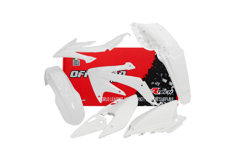 Комплект пластика RTech R-KITCRX-BN0-415 CRF450X 08-17 белый