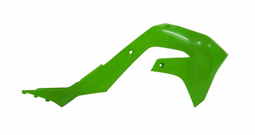 Боковины радиатора KX450F 19-23 # KX250F 21-23 # KX-XC250-450 21-23 зеленые RTech R-CVKXFVE0019