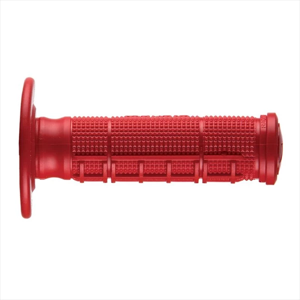 Ручки на руль (грипсы) ARIETE 02621/A-R UNITY HALF WAFFLE RED