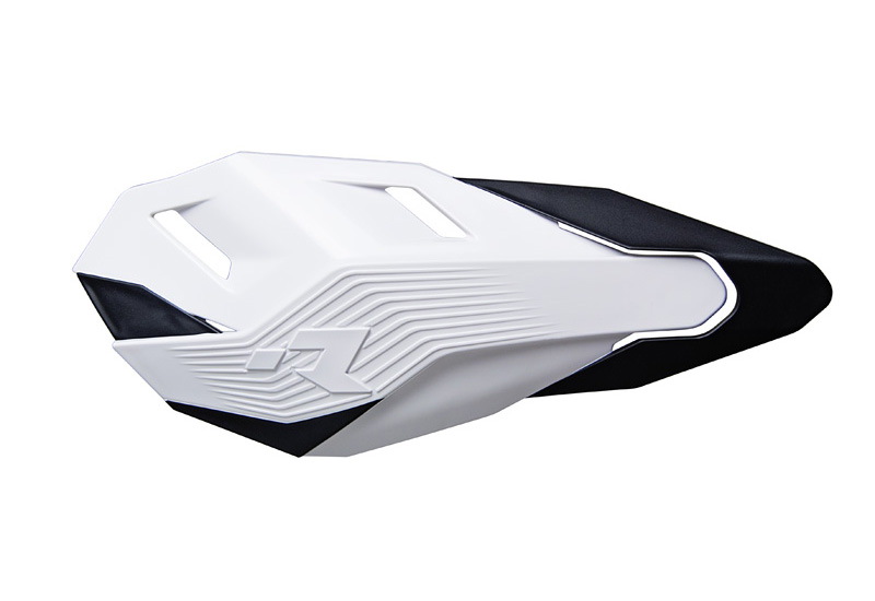 Защита рук HP3 бело-черная с крепежом RTech R-HP3ENDBNNR0