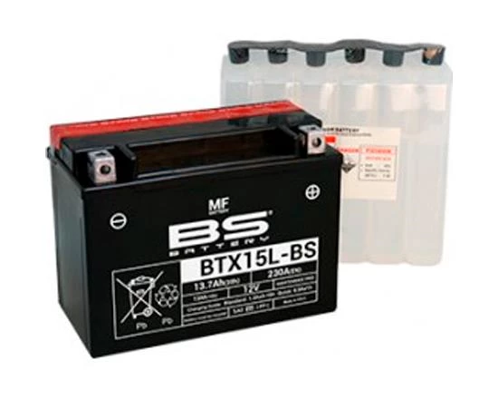 Аккумулятор BS-Battery BTX15L-BS/YTX15L-BS