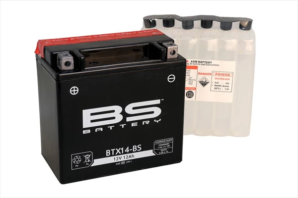 Аккумулятор BS-Battery BTX14-BS/YTX14-BS